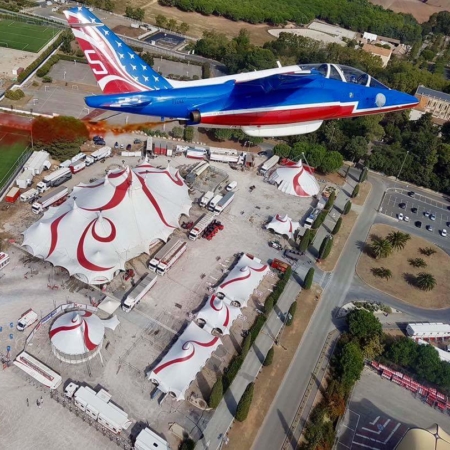 Cirque Arlette Gruss/Patrouille de France Grenoble septembre 2017